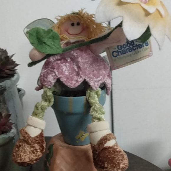 Flower Pot Fairy  Vintage Home Gifts - Picture 3 of 11